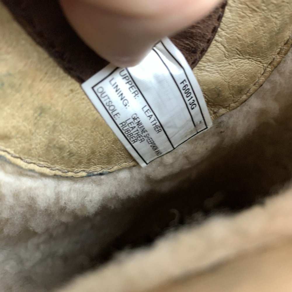 Ugg Brown Leather Knee-High Boots - Picture 14 of 16